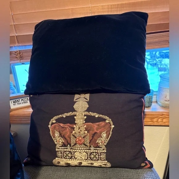 Royal Crown Decorative Pillows - Picture 2 of 6